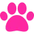 pink paw print 2