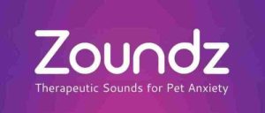 Zoundz for pets, sounds for pet anxiety, pet Therapeutic music